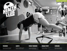 Tablet Screenshot of healthclub.rs